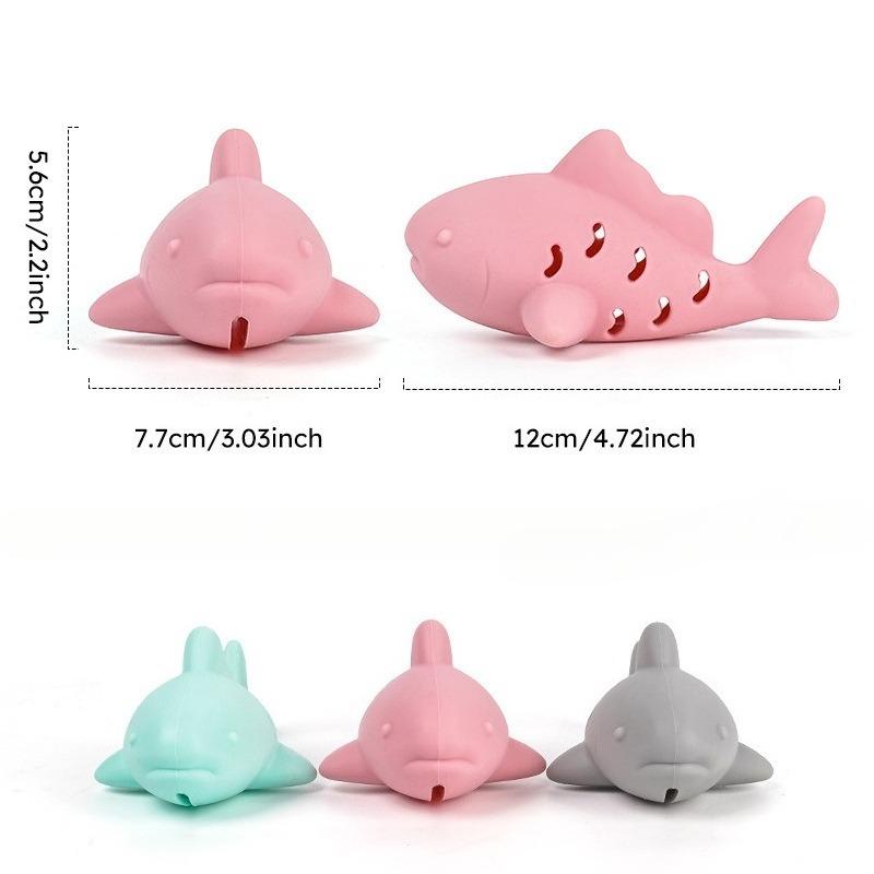 Interactive Fish Cat Toy Indoor Bite Resistant Kitten Toy Silicone Chew Cats Food Dispenser Feeder Pet Supplies