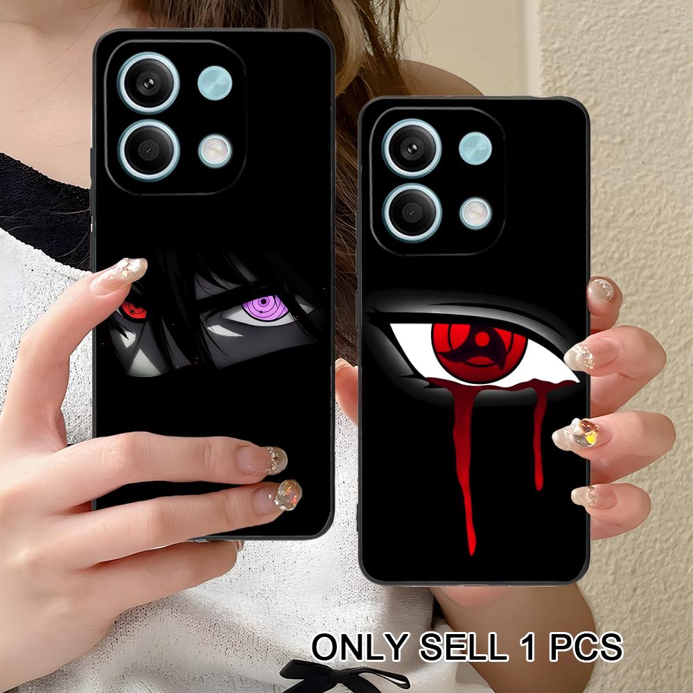 Anime Eyes Phone Case for Xiaomi Redmi 15 14 13 12 A5 3 2 1 C Plus 4G 5G Soft TPU Shockproof Cover