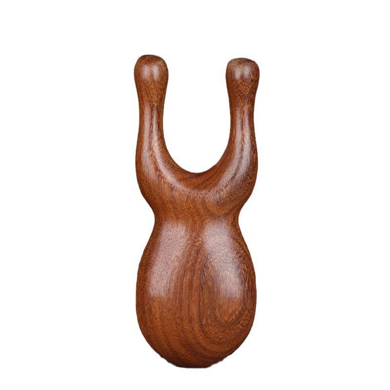 Golden Sandalwood 28-Teeth Head Therapy Massage Comb