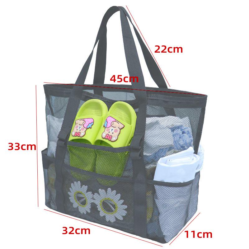 

Сетчатая душевая кабина: Дорожная сумка-тоут для хранения ванных принадлежностей, туалетных принадлежностей и плавательного снаряжения серый