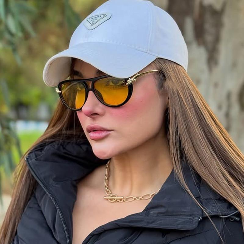 Aviator Zonnebril Dames Heren Uv400 Gepolariseerde Bescherming Voor Buitensporten
