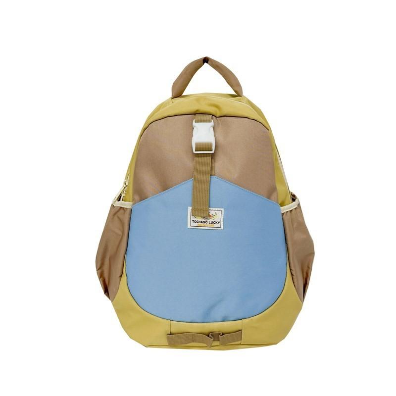 Trendy Korean Style Color Block Large Capacity Backpack For Kids In Fashionable Designs