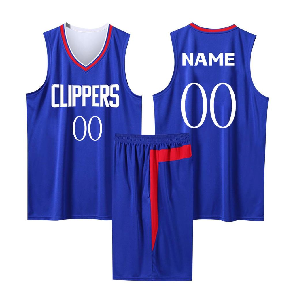 Basketball Name/NummerBenutzerdefinierte Kleidung Kinder Basketballanzug Klassische Oberteile + Hosen Basketballtrikots Anzug Set