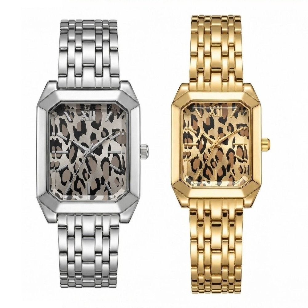 Square Watches Retro Electronic Watch Luxury Quartz Wristwatches