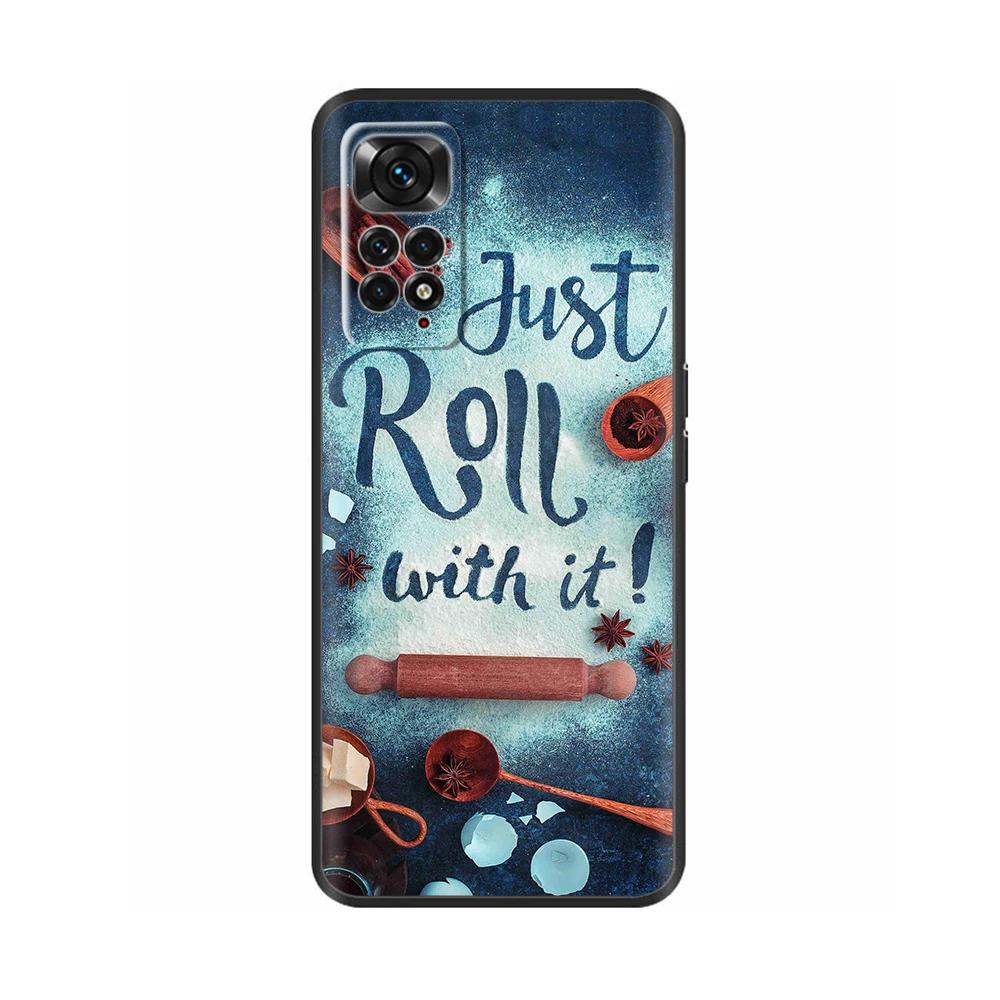 Hülle Für Xiaomi Redmi Note 11 11S Weiches Flüssigsilikon Cartoon Hülle Für Redmi Note11 Pro Plus Fundas Gemustert Vollschutz