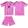 2025-26 Inter Miami rosa Heimtrikot #10 Messi #9 Suárez, neuer Stil Fußballtrikots