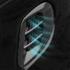 For Smart Fortwo 453 2015- Car Rear Wing Side Air Vent Cover Trims Replacement Aluminum Alloy Interior Exterior Mod