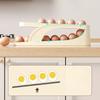 Slide Style Egg Box Side Door of Refrigerator Double Layer Automatic Egg Rolling Kitchen Storage Anti Drop Helps Keep Fresh