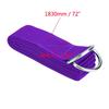 with Metal D Ring Buckle Adjustable Stretch Strap 183*3.8cm Fitness Belt  Sports Stretching