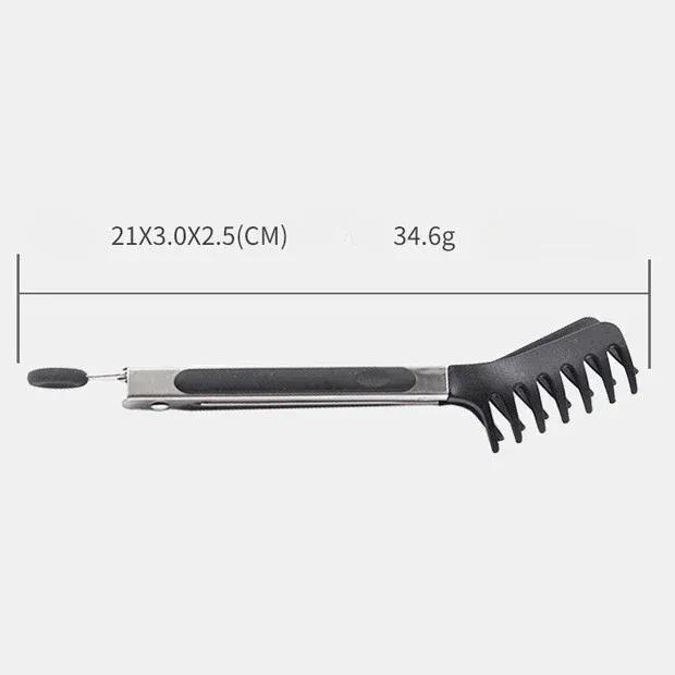 2025 new Silicone Food Tong Stainless Steel Kitchen Tongs Silicone Non-slip Cooking Clip Clamp BBQ Salad Tools Grill Kitchen Accessories for