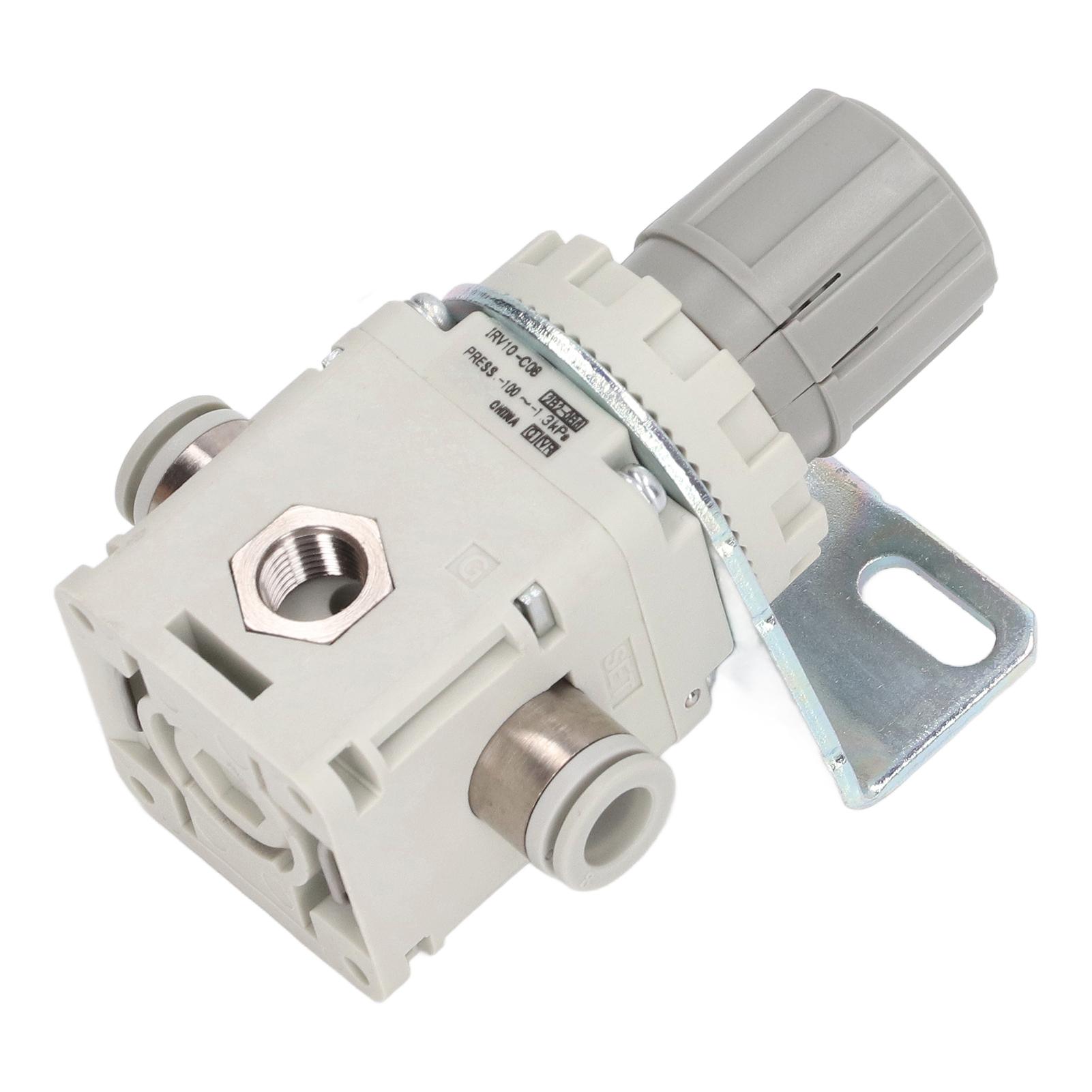 

Вакуумний клапан тиску Тип SMC Пневматичний вакуумний регулятор тиску з кронштейном для труб зовнішнім діаметром 8 мм