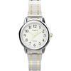 TIMEX Easy Reader Watch, Silver Dial, Brass, Mineral Glass, Quartz Movement, Women's, TW2W52500
