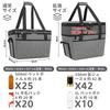 FREEAMG Insulated Soft Cooler Large Expandable with Convenient Perfect for and Box, Capacity, 30-45L, 5-Layer Insulation, Foldable, Waterproof,