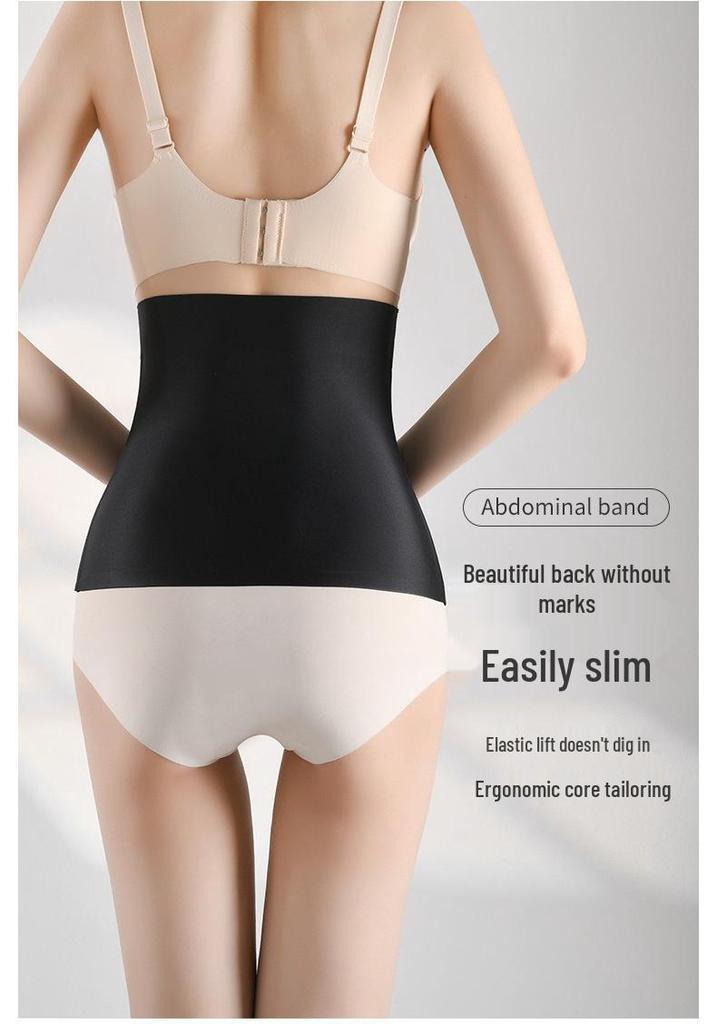 Summer Thin Postpartum Waist Cincher: Plus Size, Seamless X-Shaped Abdominal Shaping Binder for Women