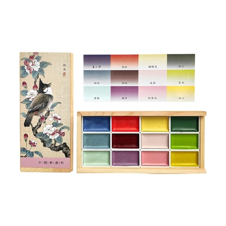 

High Saturation Watercolor Set Bright Pigments Easy to Wash Watercolor Paints Set Ideal for Landscape Portrait Creation