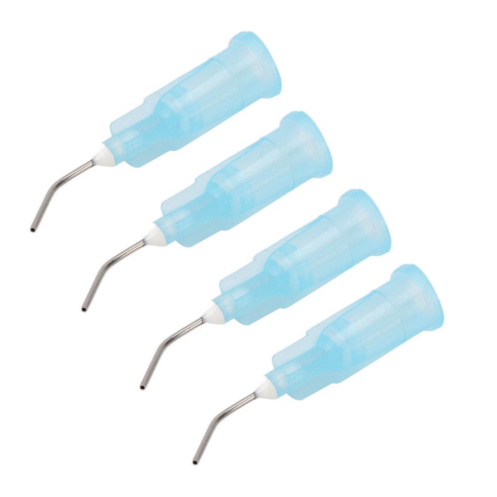 100 szt. Jednorazowe Stomatologiczne Wstępnie Wygięte Końcówki Irygacyjne Końcówka Dozująca Wymiana