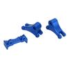 Braço Oscilante Dianteiro de Carro RC Liga de Alumínio Peças de Acessório RC para Traxxas E Revo VXL Azul