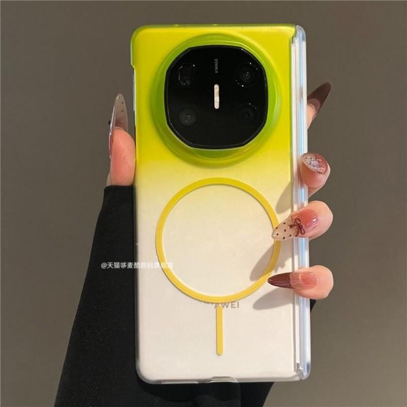 Ultra-Thin Frosted Semi-Transparent PC Case Galaxy Z Flip 3 With Strong Magnetic Adsorption Scratch Resistance Huawei Mate X7