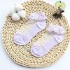 Cute Lace Flower Mesh Summer Newborn Baby Socks Cotton Baby Girl Socks See Through Anti Slip Socks Calcetines Skarpetki Sokke