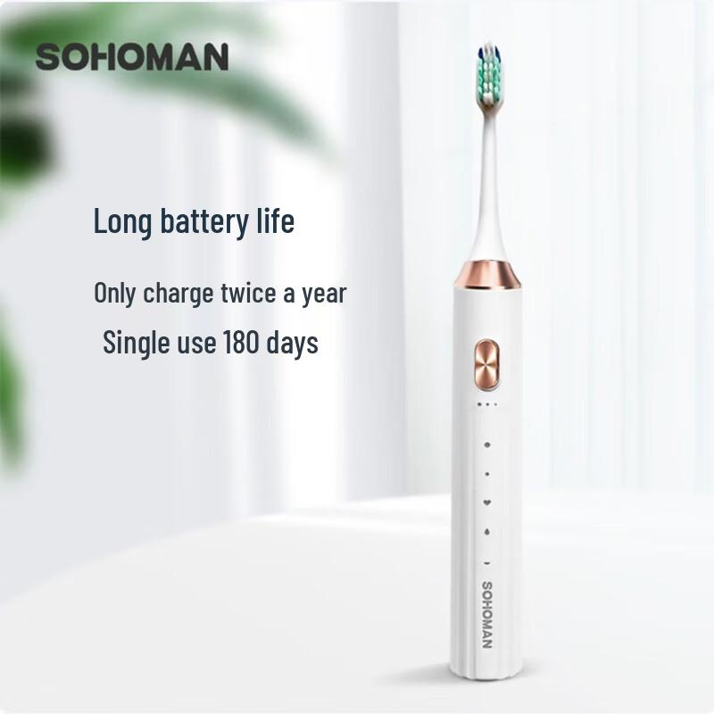 SOHOMAN Y1 Sonic Electric Toothbrush CN Plug (adapter Included)