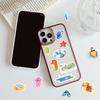 8 Summer Ice-cold Stickers Can Be Waterproof Diary Hand Stickers Gu Card Stickers DIY Decorative Stickers