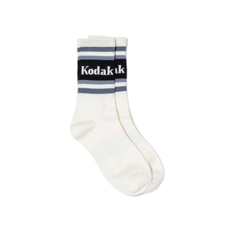 KODAK Apparel Multi Kodacolor Crew Socks BLACK