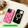 Marine Anchor Phone Case For iPhone17,16,15,14,13,12,11 Plus,Pro Magnetic For Magsafe Wireless Charging