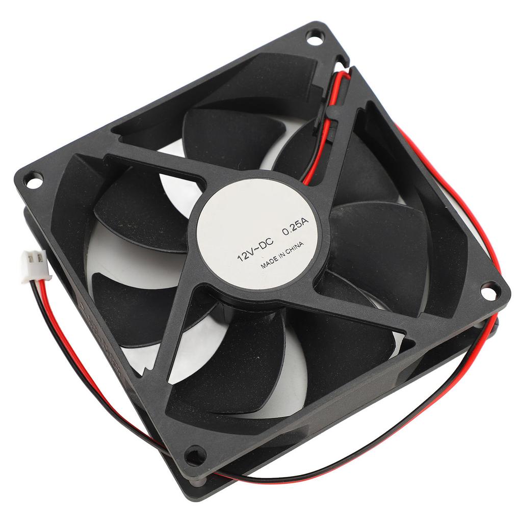 Dual Ball Bearing Fan 4in DC12V 3000RPM Exhaust Blower Fume Smoke Extractor 90mm for DIY Soldering