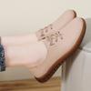 Women Soft Casual Shoes Loafers Simple Elegant Summer Sneakers Breathable Leather Moccasins Shoes Plus Size