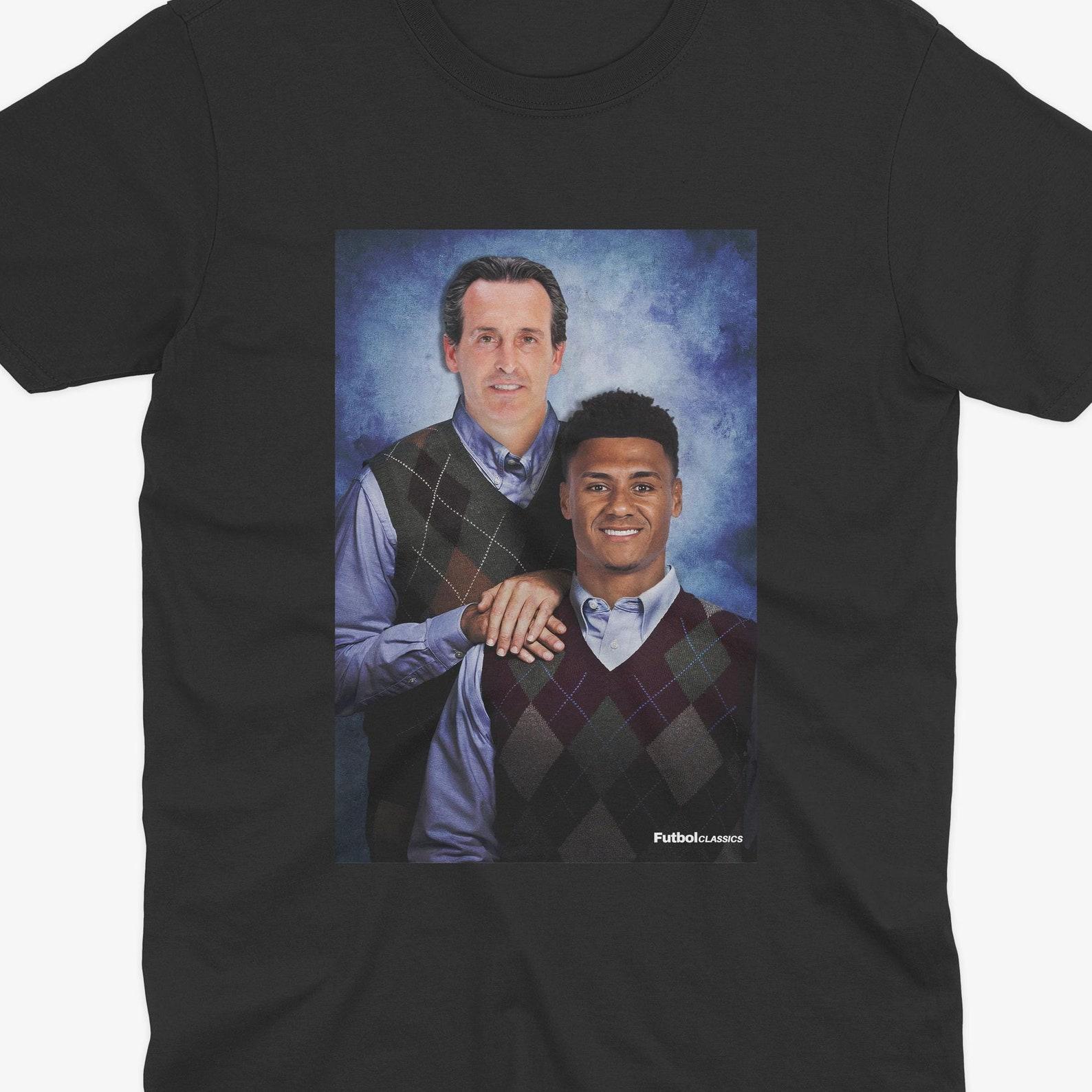 Unai Emery & Ollie Watkins T Shirt | Aston Villa Gift | Aston Villa T Shirt | AVFC | Aston Villa Gift | Aston Villa Fan | Villa Park S
