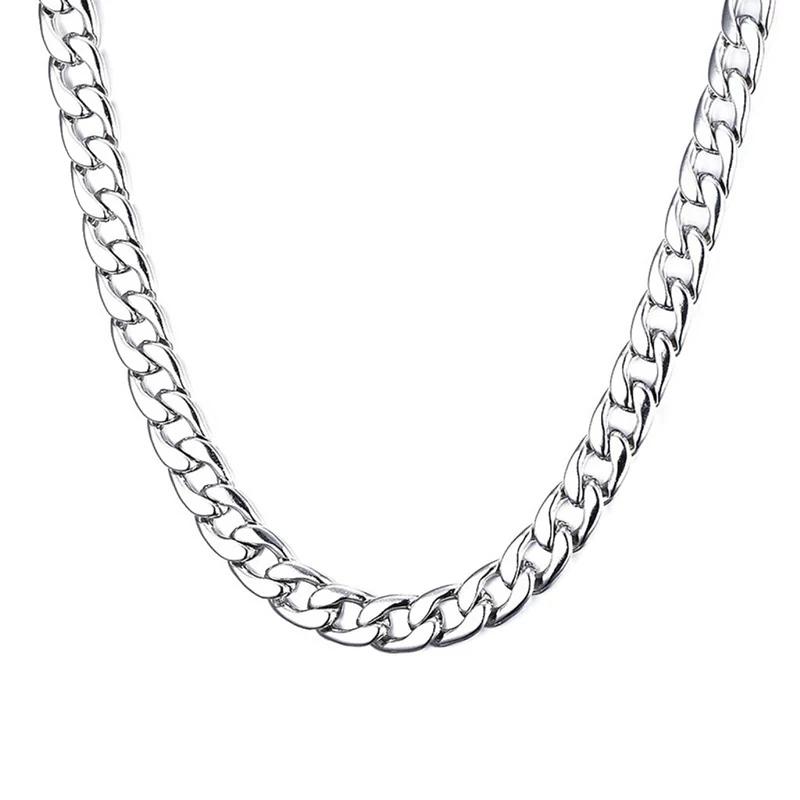INS Couple Titanium Steel Cuban Hip Hop Same Chain 60cm