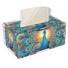 Wooden 5D Diamond Painting Tissue Holder Diamond Decorative Tissue Box Wooden Diamond Painting Tissue Box for Living Room Decor