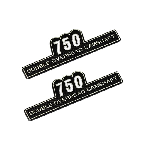 Side Cover Emblem 750 Pasting Type Left and Right Set