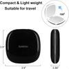 Compact Mirror Lighted Travel Makeup Mirror with 1X 10X Magnifying Double Sided Dimmable Portable Pocket Mirror for Handbag USB
