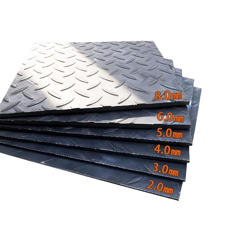Galvanized Anti-Slip Patterned Steel Plate