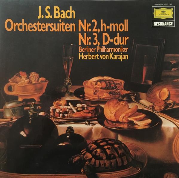 

LP Record HERBERT VON KARAJAN BERLINER PHILH J S Bach Orchestersuiten Nr2 Hmoll 2535138 DEUTSCHE GRAMMO Germany Classical Used