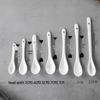 Ru Han Creative Long Handle White Ceramic Stirring Spoon