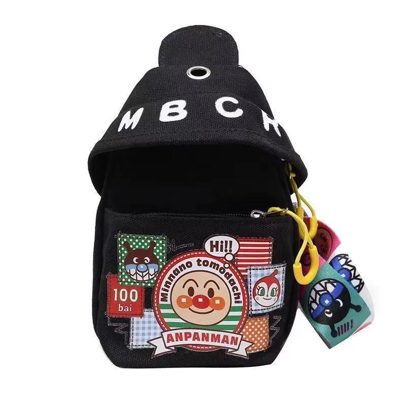 Canvas Bag Cute Cartoon Backpack Children's Outdoor Travel Bag Fashion Women's Bag Shoulder Crossbody