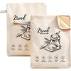 Saco de Pão de Cera de Abelha com Zíper, Pacote com 2 Reutilizável Caseiro Massa Fermentada Alimentos Revestimento de Cera de Abelha Sacos de Pão com Alça, 17x13 Polegadas Armazenamento de Alimentos Mantenha Fresco