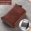 Card Bag Men's Anti-degaussing Theft Certificate Card Bag Small Multi-card Organ Card Clip Large Capacity Women's Bank Card Holder