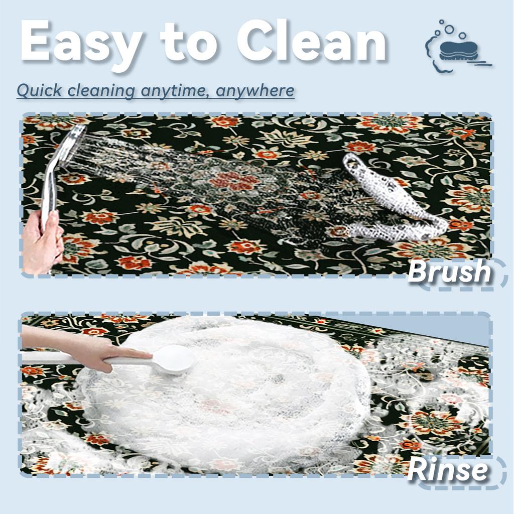 Washing Machine Cover Mat Washer Dryer Cover Refrigerators Dust Mat Pad Splash Proof Dry Anti Slip Pads Insulated Mats