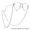 1Pcs Metal Eyeglasses Chain Holder Glasses Hanging Rope  for Sunglasses Reading Glasses and Masks