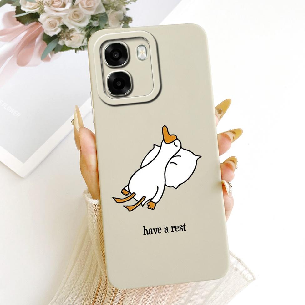 For Oppo A6x 4G CPH2819 5G CPH2783 Phone Case For Oppo A6x Cover Cute Kawaii Luxury Fashion Flowers Cool Painted Silicone Casing