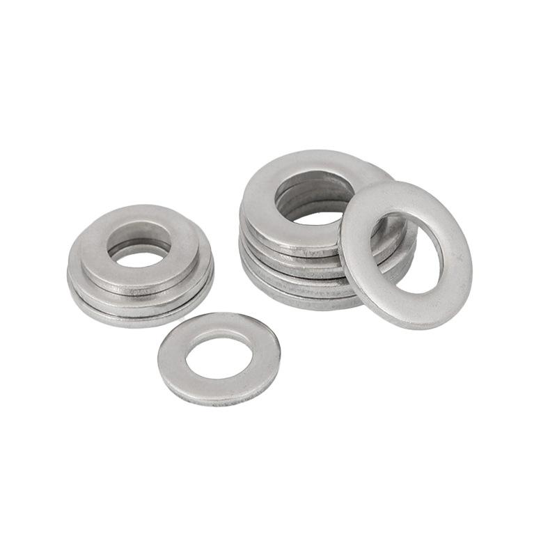 ANSI/ASME Flat Washers: SAE Narrow/USS Wide, 304/316 Stainless, Galvanized, Black Oxide