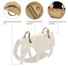 Durable Tactical Military Dog Harness Strong Nylon Pet Vest Working Dog Training Harness With 2 Bag 3 Flag For Small Large Dogs