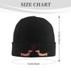 Couple of Dachshund Beanie Vintage Graphic Knit Hat Retro Streetwear Soft Warm FatherDay Gift Idea Present for Unisex and Woman