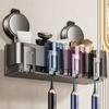 Wall-mounted Bathroom Toothpaste Rack Toothbrush Cup Holder  Bathroom Household Shelf Accessories