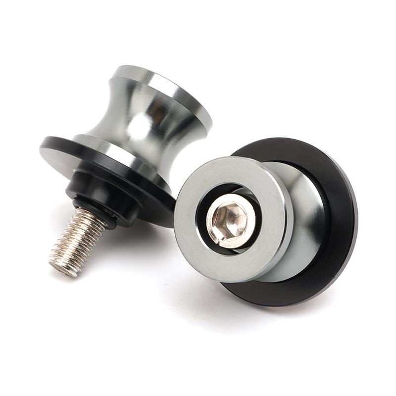 For QJMOTO QJ SRT 800 800X 800SX SVT 650 X SRT700 Accessories Motorcycle CNC 6MM Swingarm Sliders Spools Screws Stand