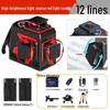 12-Line High Precision Infrared Laser Level for Outdoor Woodworking - Red/Green Light