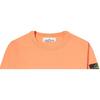 STONE ISLAND FW22 Kompass-Patch Lässiger einfarbiger Pullover Minimalistisches Sweatshirt Herren Sweatshirt Orange 721563051-V0037